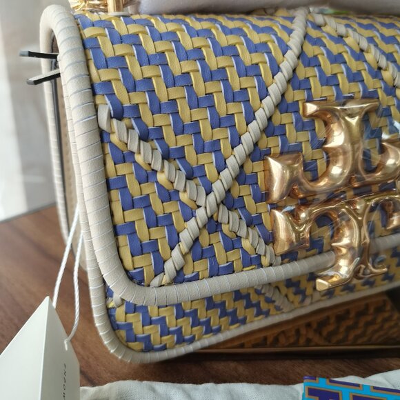 NEW TORY BURCH Small Eleanor Braided Shoulder Bag - Picture 13 of 13